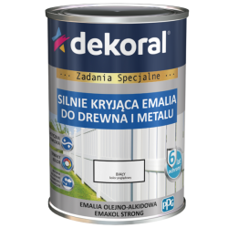 EMAKOL SILNIE KRYJĄCA EMALIA DO DREWNA I METALU OLEJNO-ALKIDOWA